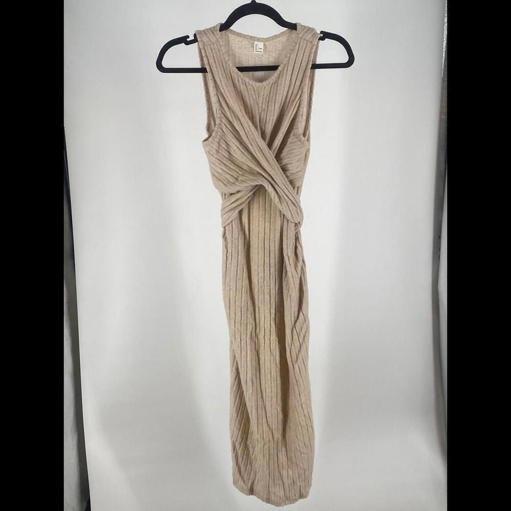 Stylish MakemeChic Ribbed Maxi Dress - Size L